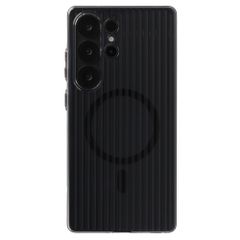 Accezz Lite Backcover met MagSafe | Fluted | Samsung Galaxy S25 Ultra - Glossy Black