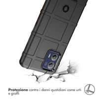 imoshion Rugged Shield Backcover Motorola Moto G73 - Zwart