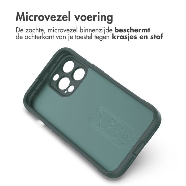 imoshion EasyGrip Backcover iPhone 13 Pro - Donkergroen