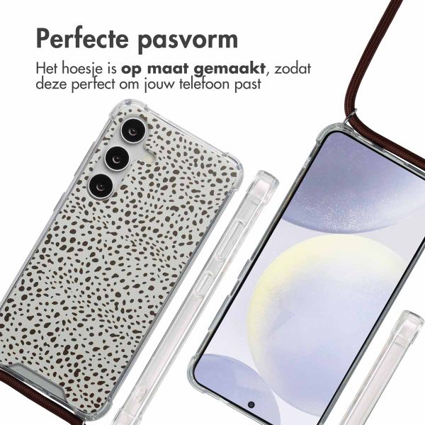 imoshion Design hoesje met koord Samsung Galaxy S24 - Desert Dots
