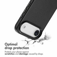 Accezz Leather Back Cover with MagSafe Apple iPhone Air - Onyx Black