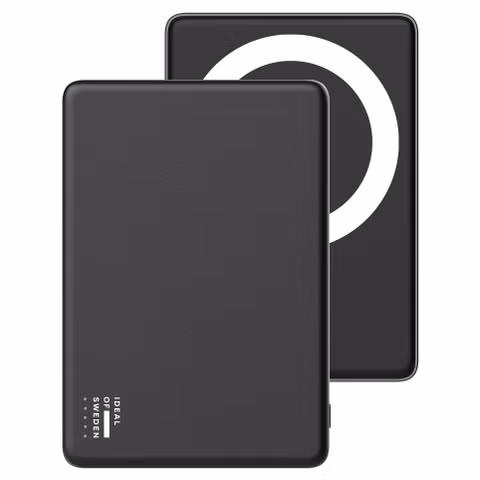 iDeal of Sweden Slim MagSafe Powerbank 5.000 mAh - Draadloze powerbank - Black