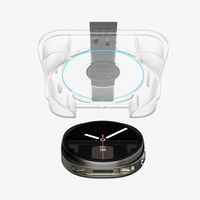 Spigen EZ FIT Glas.tR Screenprotector met applicator Samsung Galaxy Watch 9 / Watch 8 - 44 mm - Transparant