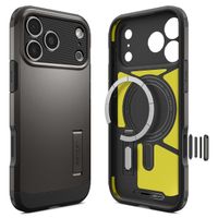 Spigen Tough Armor Backcover MagSafe Apple iPhone 18 Pro / 17 Pro - Gunmetal
