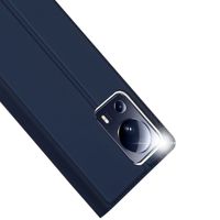 Dux Ducis Slim Softcase Bookcase Xiaomi 13 Lite - Donkerblauw