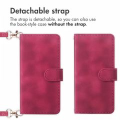 imoshion Bookcase with Strap Samsung Galaxy S26 FE - Red