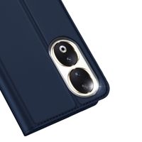 Dux Ducis Slim Softcase Bookcase Honor 90 - Donkerblauw