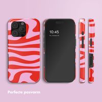 Selencia Vivid Backcover Apple iPhone 16 Pro - Dream Swirl Pink