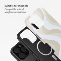 Selencia Vivid Back Cover with MagSafe Apple iPhone 16 Pro - Desert Waves Beige