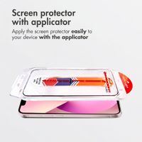 Accezz Tempered Glass Screen Protector with Applicator - 2-pack Apple iPhone 17e / 16e / 15 / 14 / 13 / 13 Pro