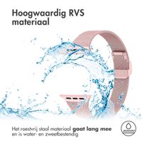 imoshion Milanees vouwbandje Apple Watch Series 1 t/m 9 / SE (38/40/41 mm) | Series 10 / 11 (42 mm) - Roze