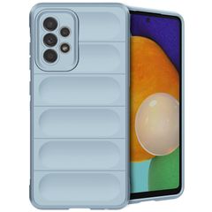 imoshion EasyGrip Backcover Samsung Galaxy A52(s) (5G/4G) - Lichtblauw