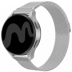 imoshion Milanees bandje  - Universeel 18 mm aansluiting - Zilver