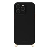 Selencia Rivièra MagSafe Backcover met afneembare haakjes Apple iPhone 13 Pro - Velvet Black