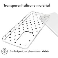 imoshion Design hoesje Samsung Galaxy A53 - Hearts All Over Black