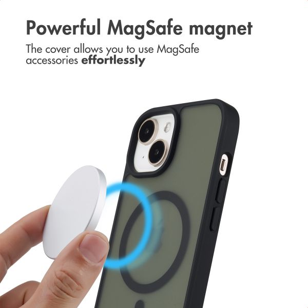 imoshion Colour Guard Back Cover with MagSafe Apple iPhone 15 - Black