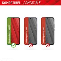 Displex Screenprotector Real Glass + Case Samsung Galaxy A55 - Transparant