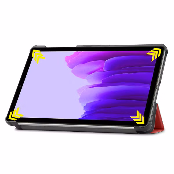 imoshion Trifold Bookcase Samsung Galaxy Tab A7 Lite - Rood
