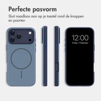 imoshion Color Backcover met Thin MagSafe Ring Apple iPhone 17 Pro - Donkerblauw