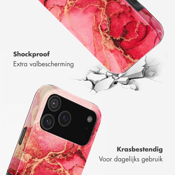 Selencia Vivid Backcover met MagSafe Apple iPhone 17 Pro Max - Rosy Marble