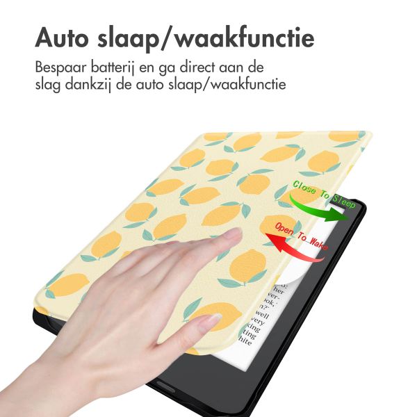 imoshion Design Slim Hard Case Bookcase Pocketbook Verse Lite - Citrus Dream