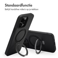 Accezz Ring Stand Backcover met MagSafe Apple iPhone 14 Pro Max - Zwart