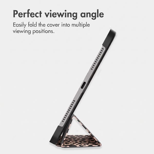 imoshion Design Trifold Case Apple iPad Mini 7 (2024) / iPad Mini 6 (2021) - Leopard
