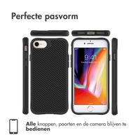 imoshion Rugged Hybrid Case Apple iPhone SE (2022 / 2020) / 8 / 7 - Zwart