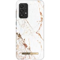 iDeal of Sweden Fashion Backcover Samsung Galaxy A33 - Carrara Gold