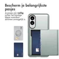 imoshion Backcover met pasjeshouder Samsung Galaxy S25 Edge - Groen