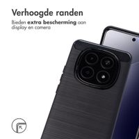 imoshion Brushed Backcover Xiaomi Redmi Note 15 Pro (5G) - Zwart