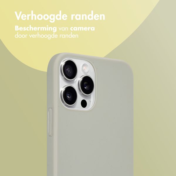 imoshion Color Backcover Apple iPhone 12 (Pro) - Grijs
