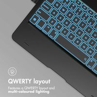 Accezz 360 Slim keyboard case QWERTY Apple iPad 9 (2021) 10.2 inch / iPad 8 (2020) 10.2 inch / iPad 7 (2019) 10.2 inch - QWERTY / NL - Black