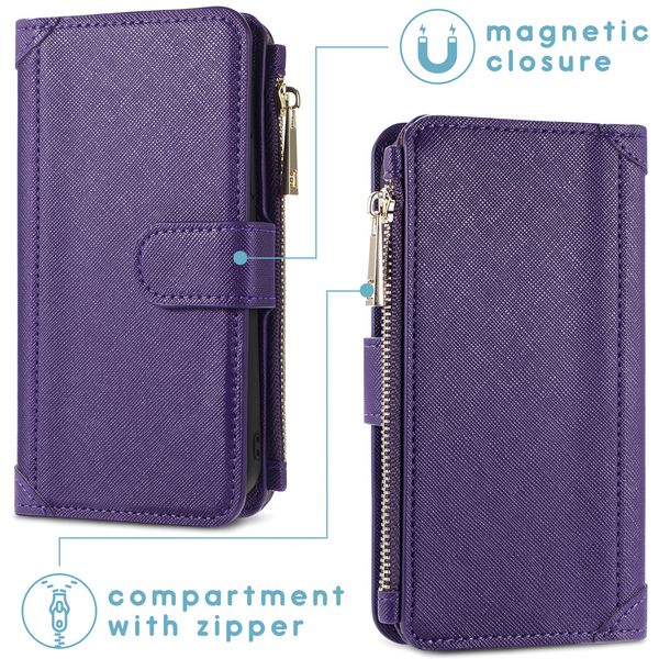 imoshion Luxe Portemonnee Samsung Galaxy S9 - Paars