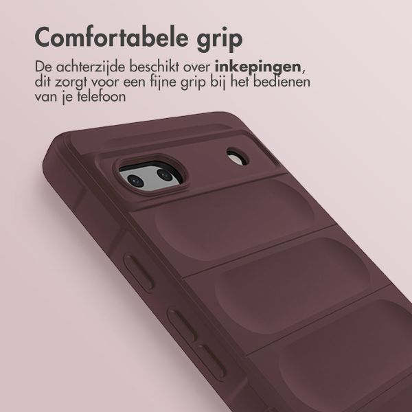 imoshion EasyGrip Backcover Google Pixel 6a - Aubergine