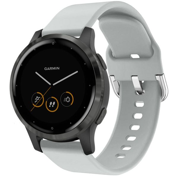 imoshion Siliconen bandje Garmin Vivoactive 4L - Lichtgrijs