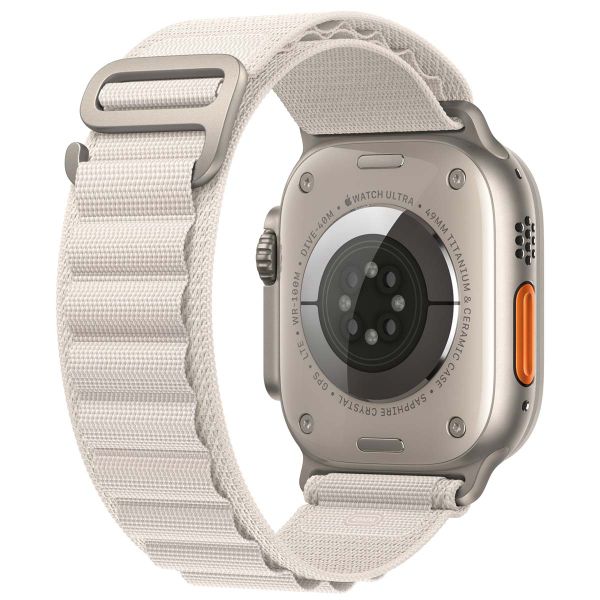 Apple Alpine Loop Band Apple Watch | 44/45/46/49 mm - Size S - Starlight