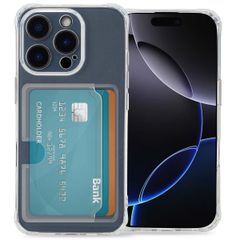 imoshion Softcase Backcover met pasjeshouder Apple iPhone 16 Pro - Transparant