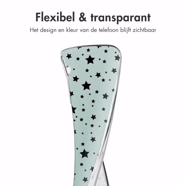 imoshion Design hoesje Samsung Galaxy A35 - Stars Mint