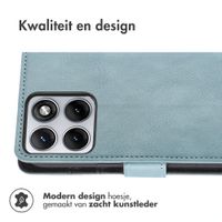 imoshion Luxe Bookcase Motorola Edge 70 Fusion - Lichtblauw