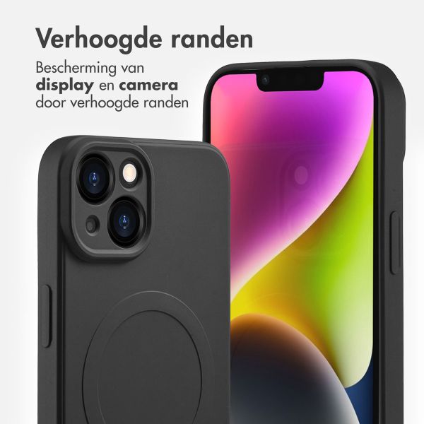 imoshion Color Backcover met MagSafe Apple iPhone 14 - Zwart