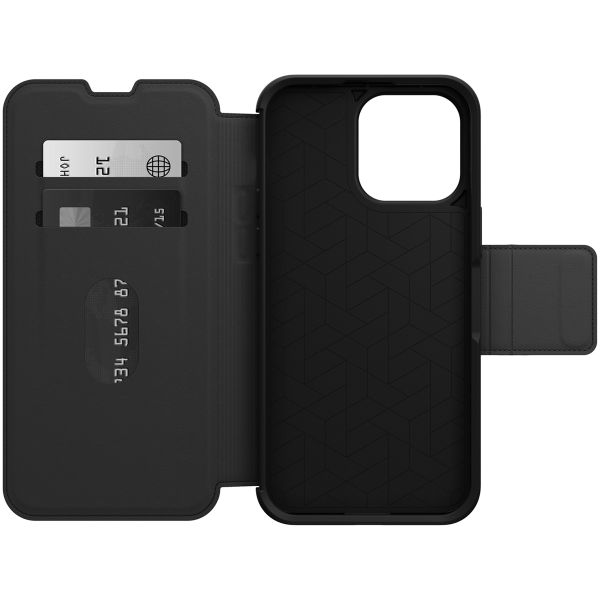 OtterBox Strada Bookcase iPhone 14 Pro Max - Zwart