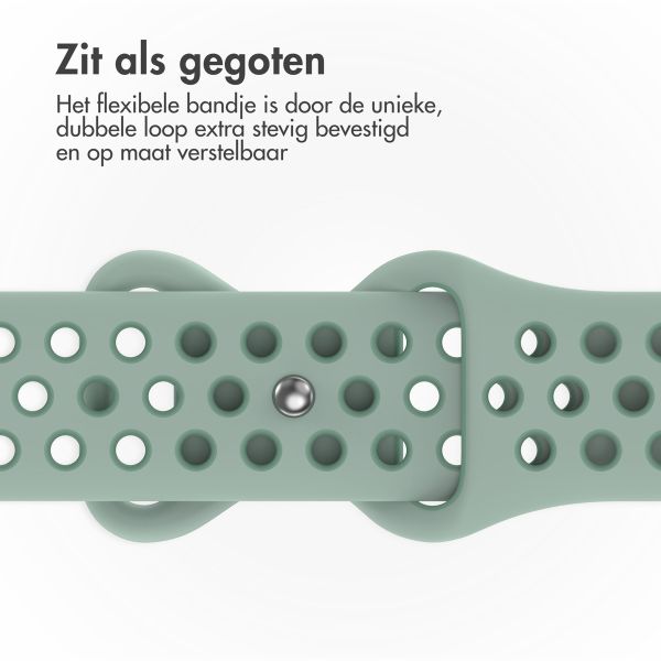 imoshion Sport⁺ bandje Apple Watch Series 1 t/m 11 / SE / Ultra (44/45/46/49 mm) - Maat S/M - Sage