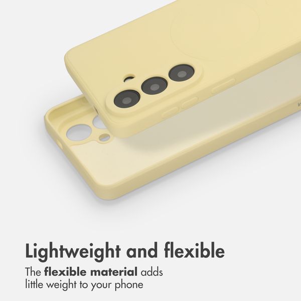 imoshion Colour Back Cover with MagSafe Samsung Galaxy S26 Plus - Vanilla