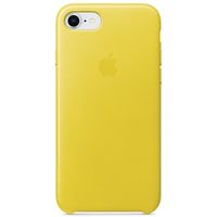 Apple Leather Backcover iPhone SE (2022 / 2020) / 8 / 7 - Spring Yellow