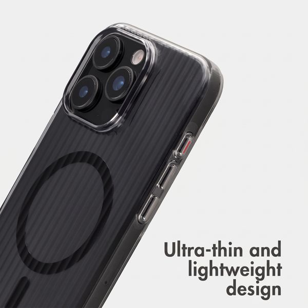 Accezz Lite Case with MagSafe | Fluted | Apple iPhone 16 Pro - Black