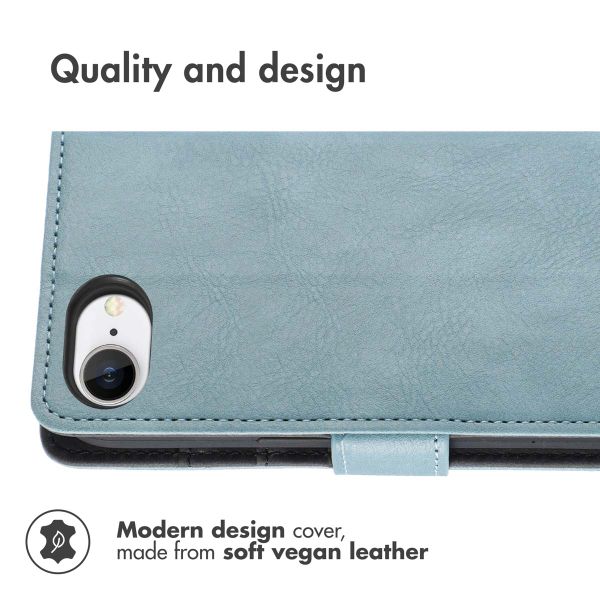 imoshion Luxury Bookcase Apple iPhone 17e / 16e - Light Blue