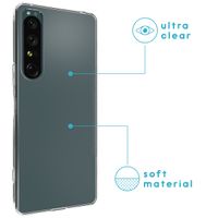 imoshion Softcase Backcover Sony Xperia 1 IV - Transparant