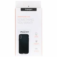 Spigen Liquid Air™ Backcover Apple iPhone X / Xs - Zwart