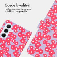 imoshion Design Bookcase Samsung Galaxy A56 - Dusty Rose Blossoms